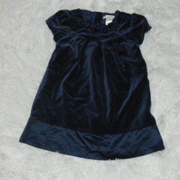 Janie & Jack Ornate Navy Opera Dress 12-18M‎ - Picture 5 of 10